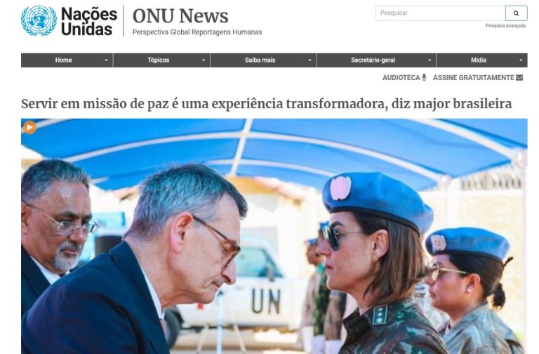 Major Gabriela Bernardes: a Voz do Brasil em Missões Internacionais da ONU