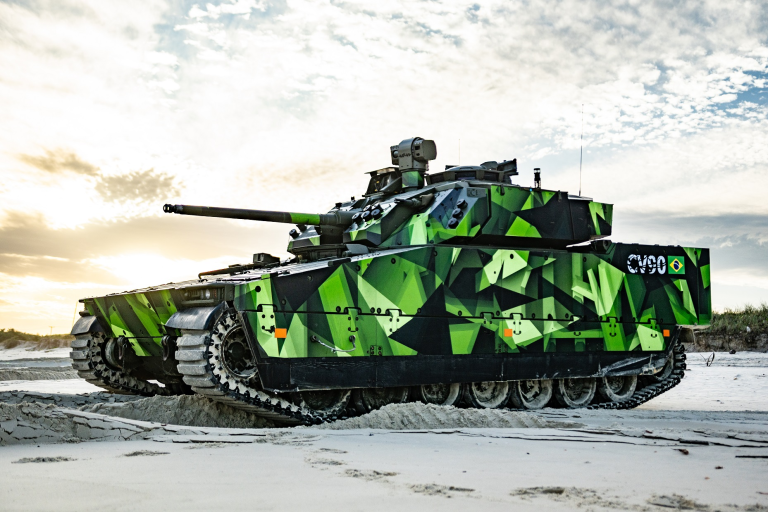 BAE Systems mostra Liderança Global com Plataforma CV90 ao Exército Brasileiro