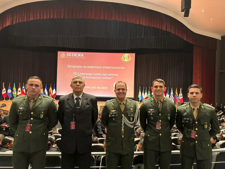 AMAN Representa Brasil em Simpósio Internacional de Liderança Militar