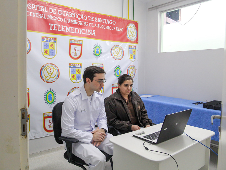 Telemedicina Transforma Atendimento em Hospital Militar de Santiago – RS