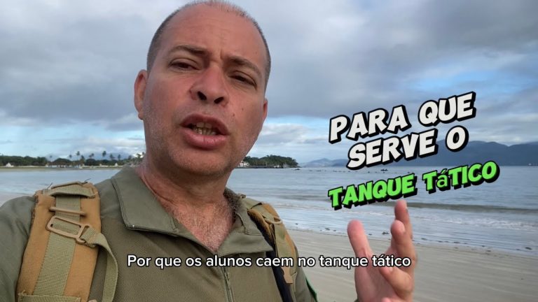 Para que serve o Tanque Tático na formação dos Fuzileiros Navais?