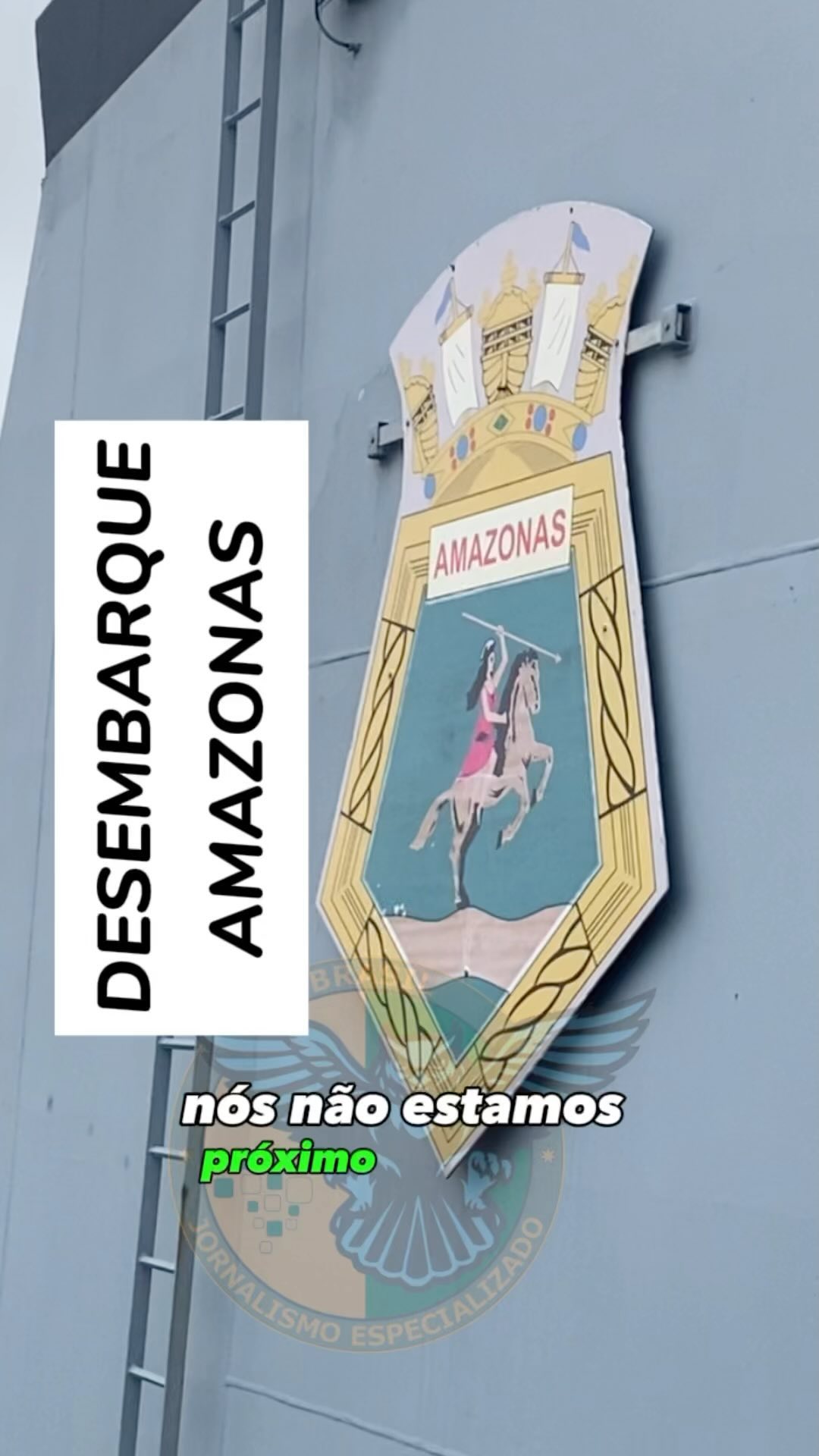 Desembarque a partir do Navio Patrulha Oceânico Amazonas 

Nem sempre é necessár...