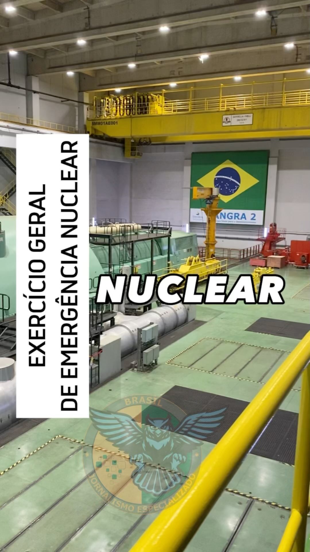 Exercício Geral de Emergência Nuclear - 2023As usinas nucleares de Angra 1 e A...