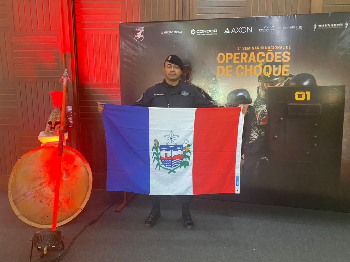Oficial da PMAL participa do 2º Seminário Nacional de Operações de Choque em Mato Grosso do Sul