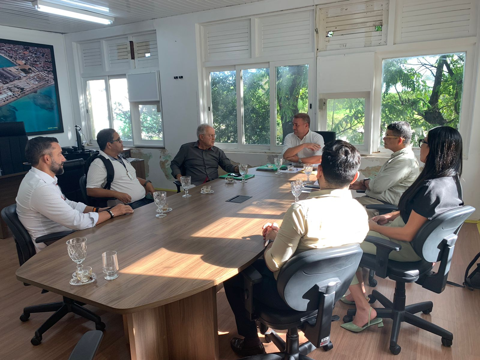 Porto de Maceió se reúne com autoridades para discutir fortalecimento da segurança portuária