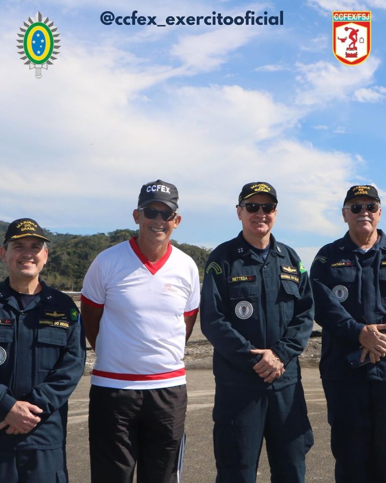 Fortaleza de São João Recebe Visita Ilustre da Marinha