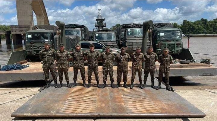 Operação CALÇOENE: A Força Logística do 8º BEC em Ação
