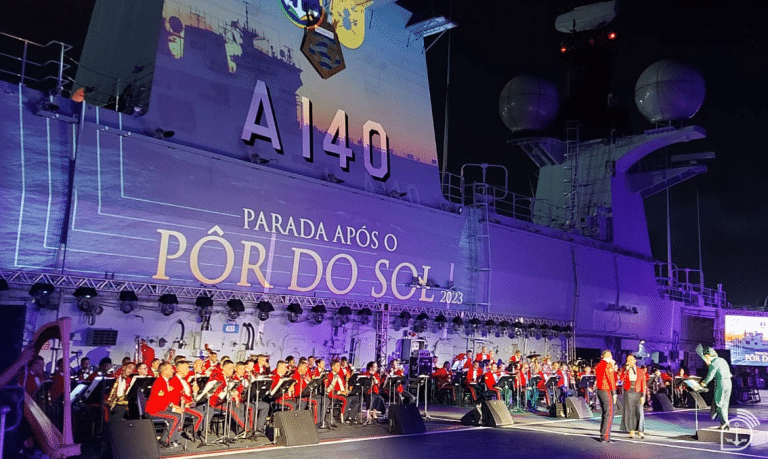 Navio-Aeródromo ‘Atlântico’: Palco de Cultura e Segurança na Cúpula da Amazônia