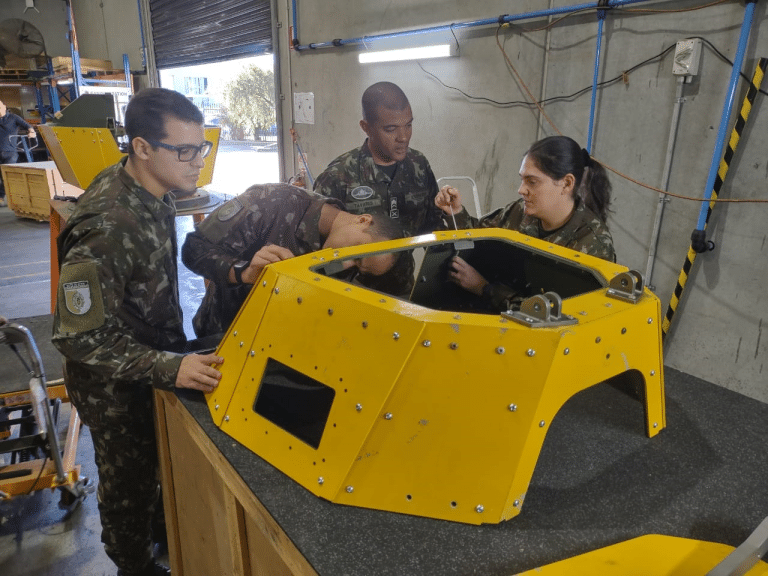 Exército Brasileiro Amplia Expertise em Blindagem com Treinamento Internacional