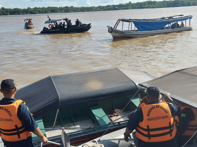 Operação ‘Rios Seguros II’: Marinha e Forças de Segurança Unem-se no Amapá