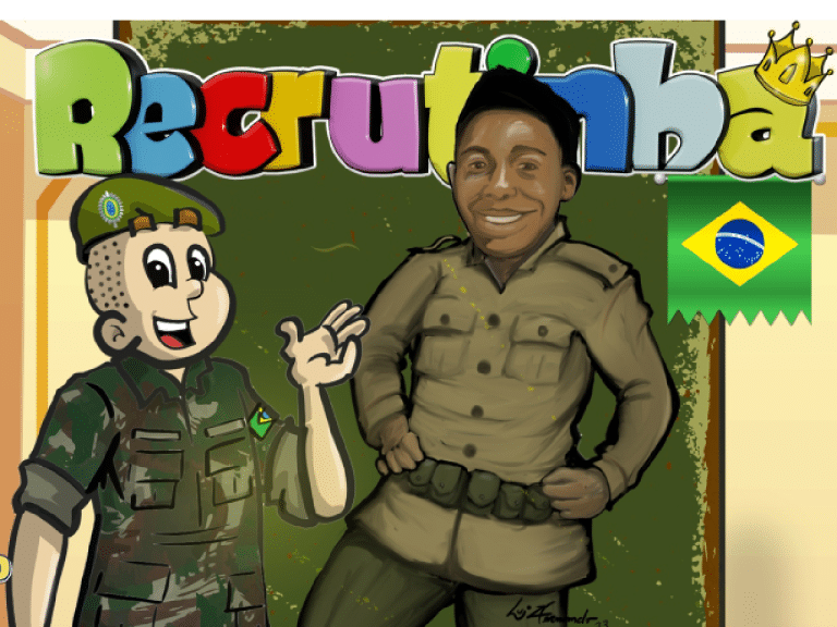 Nova edição do Recrutinha homenageia o Rei Pelé