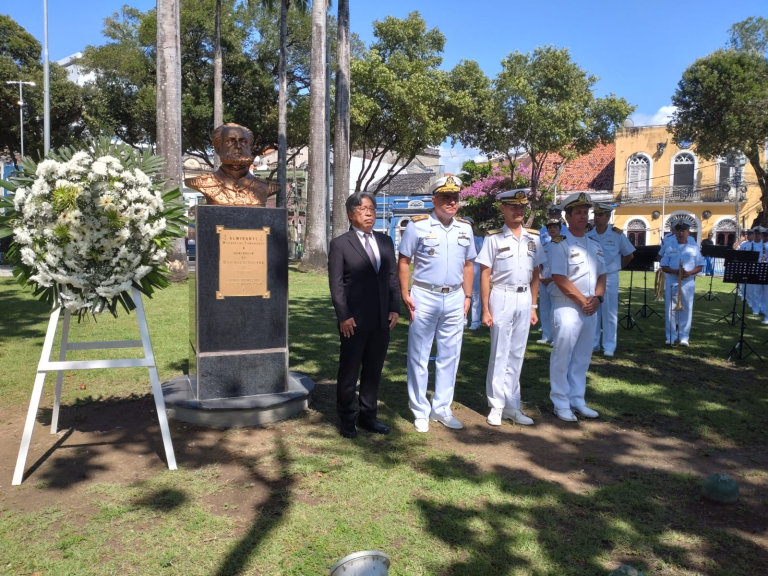 Laços Marítimos: Marinha Japonesa Celebra Legado do Almirante Tamandaré em Recife