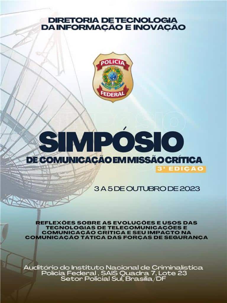 Descubra o Futuro da Segurança no Simpósio da Polícia Federal