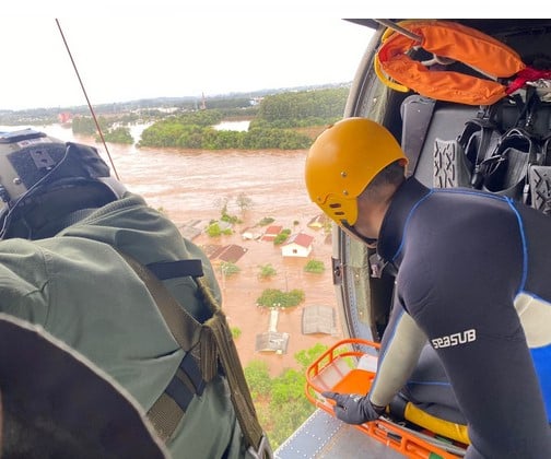Solidariedade em Ação: A Força Aérea Brasileira ao Lado do RS