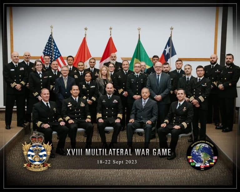 Brasil marca presença em Simulação de Guerra Naval Internacional