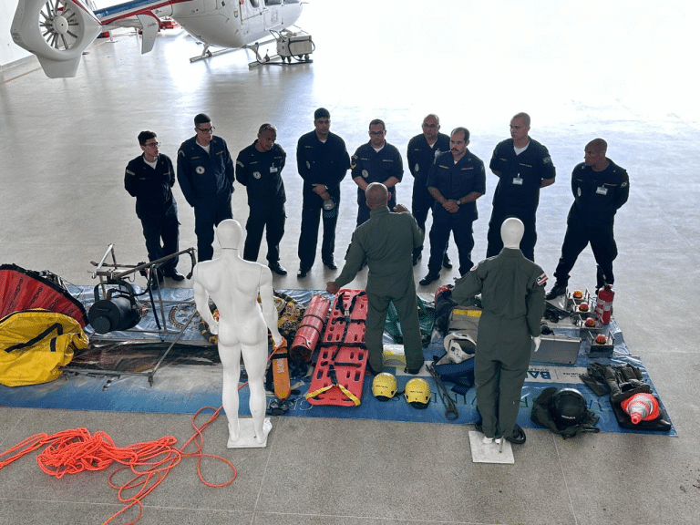 Capacitação Aérea Eleva Preparo de Profissionais da Saúde em Salvador