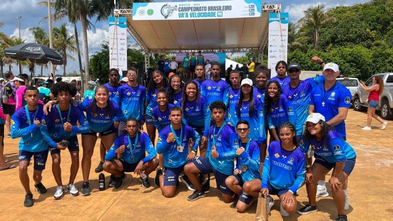 Alunos do PROFESP CEFAN conquistam as primeiras colocações no Brasileiro de Canoa Havaiana