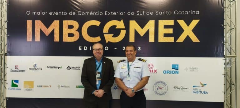 Marinha participa de Encontro de Negócios Portuários IMBCOMEX 2023
