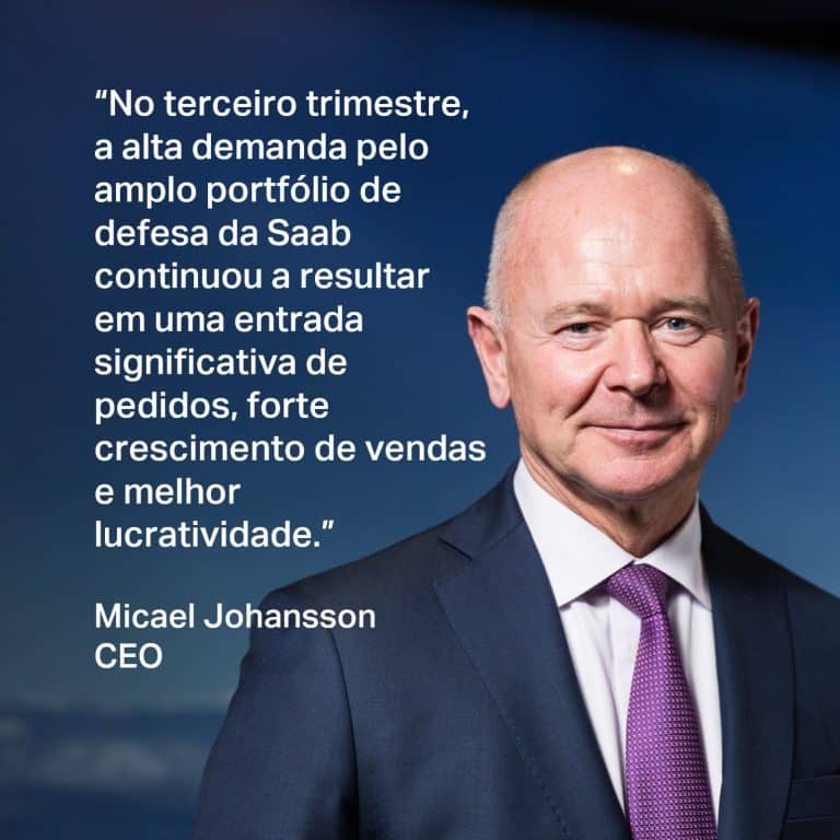 Saab: Resultados Fortes no Terceiro Trimestre 2023