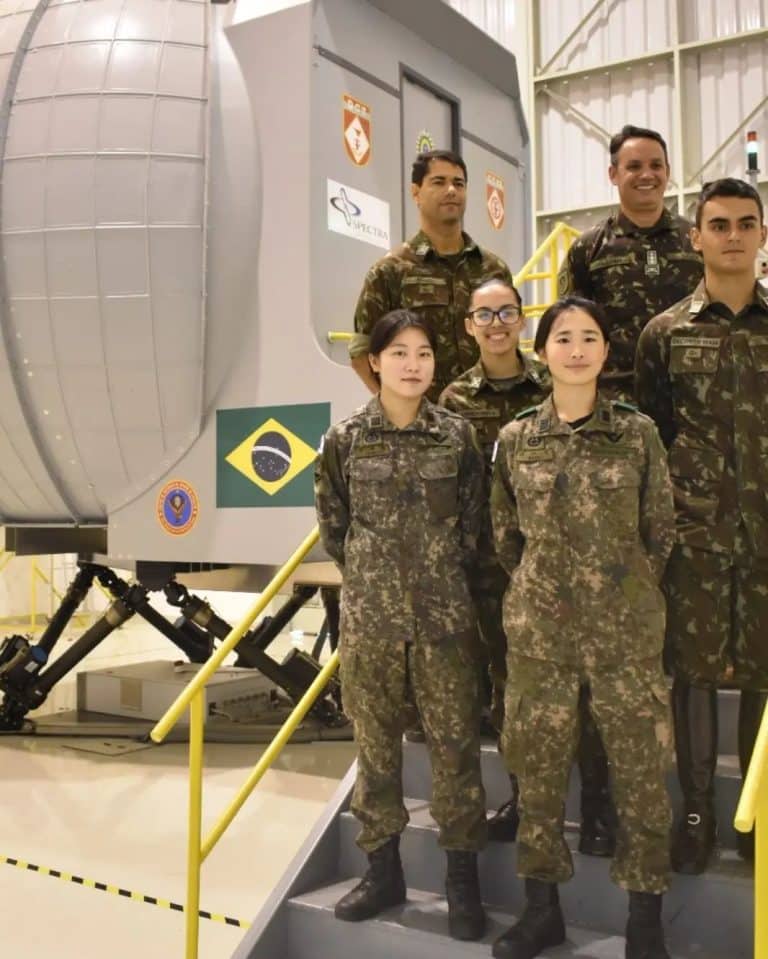 Cadetes Sul-Coreanos em Visita ao Brasil: Uma Troca de Experiências Militares