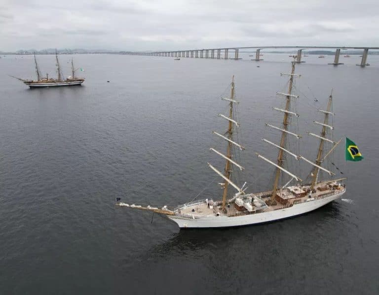 Encontro dos Gigantes dos Mares: Os Navios Mais Belos do Mundo Se Cruzam no Rio