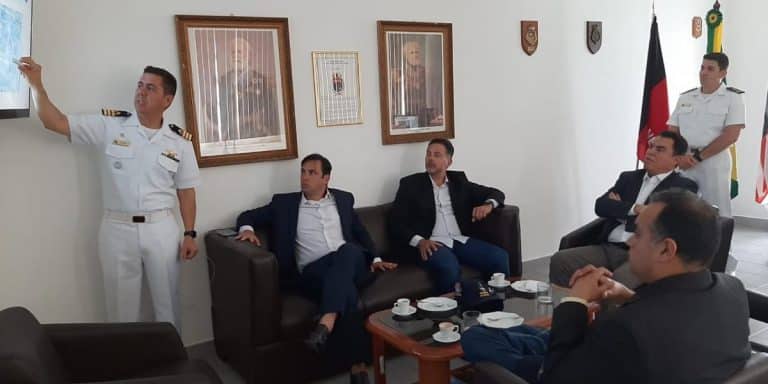 Deputado Federal Visita Capitania dos Portos da Paraíba e Discute Investimentos