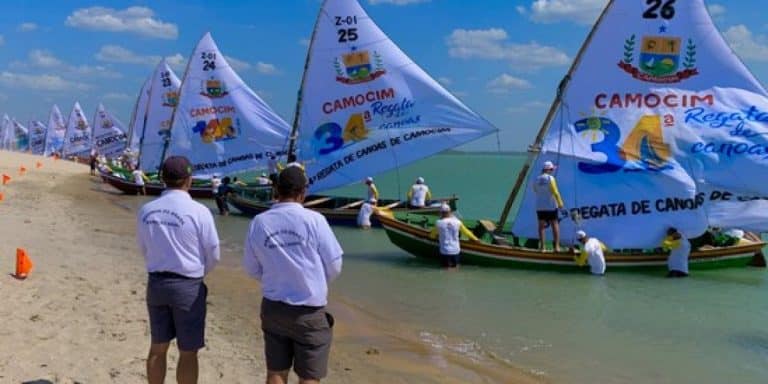 Marinha Garante Segurança na Tradicional Regata de Canoas de Camocim