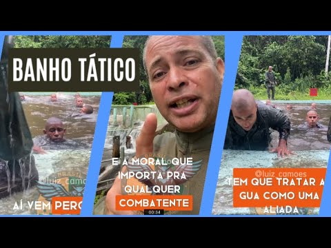 “Banho Tático” - O Segredo do bem estar dos Alunos nas Instruções Militares!