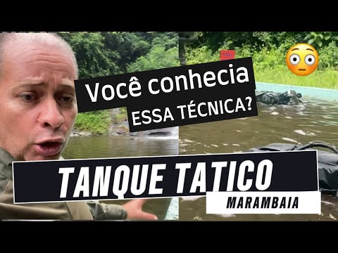 Explorando o Nado Utilitário no Treinamento do Tanque Tático na Marambaia