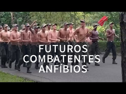 Preparação dos futuros Fuzileiros Navais da Marinha do Brasil