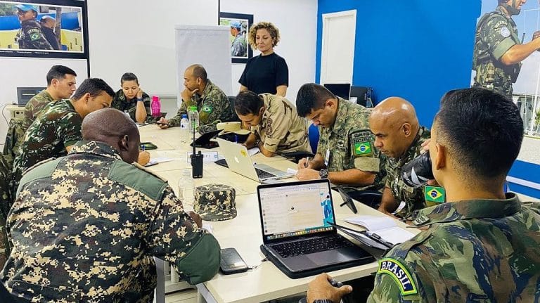 CCOPAB e a Capacitação Internacional em Proteção de Civis: Preparando os Futuros Capacetes Azuis