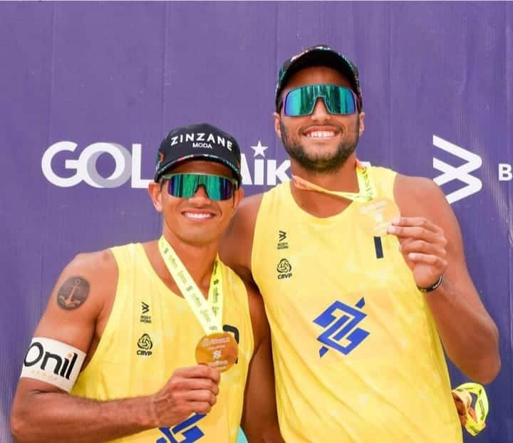 Atleta da Marinha é campeão da 3ª Etapa do Circuito Brasileiro Challenger de vôlei de praia em Saquarema/RJ