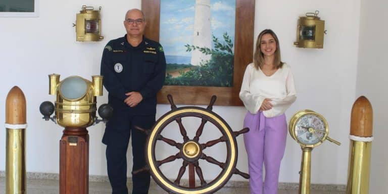 Comando do 3º Distrito Naval Recebe Visita de Consulesa Britânica e Empresários do SENAI-RN
