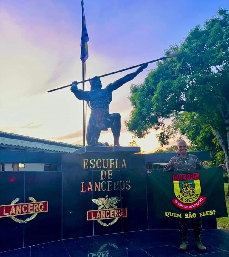 1º Tenente Lucas Alves Cruz Brilha no Curso de Lanceros Internacional na Colômbia