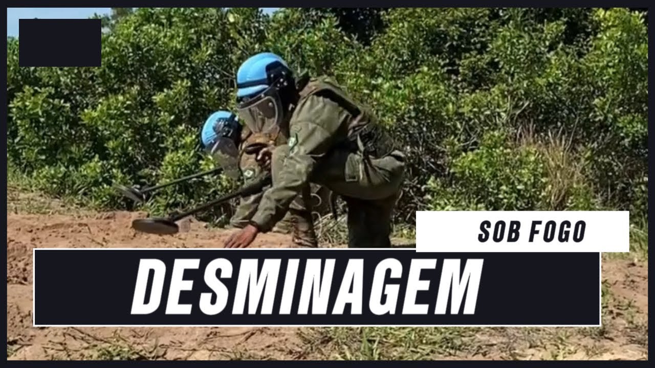Desminagem sob fogo cerrado - Fuzileiros Navais