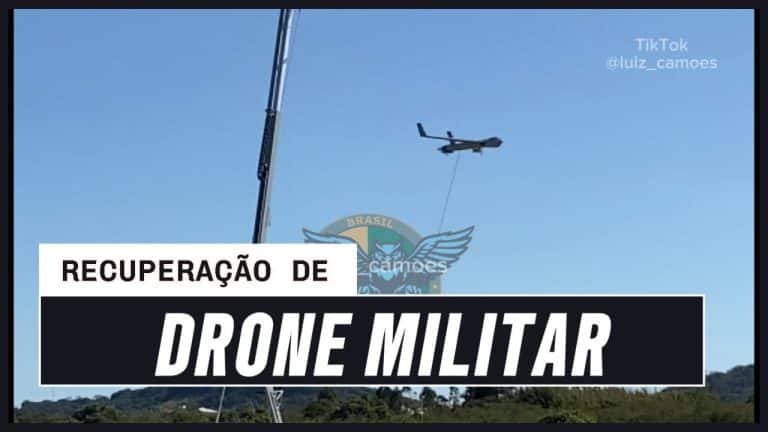 Recuperação de Drones da Marinha do Brasil: Demonstração do EsqdQE-1