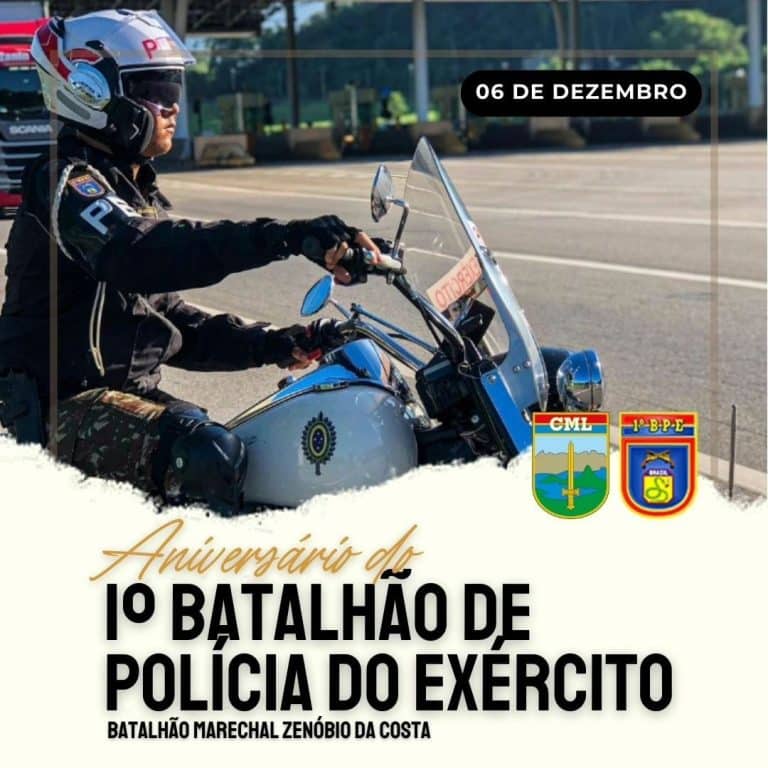 Comemoração Histórica: O 1° Batalhão de Polícia do Exército Celebra seu Aniversário
