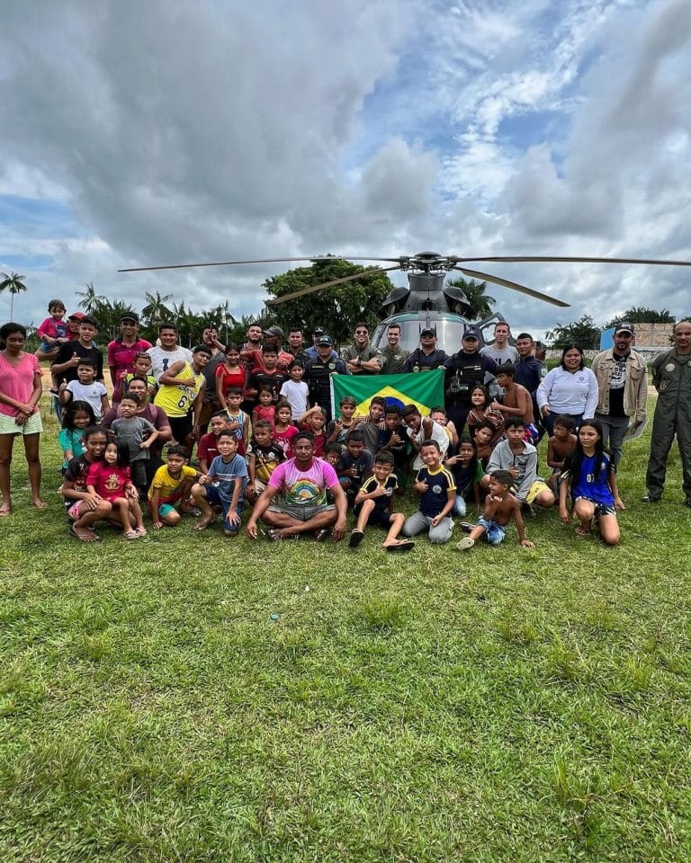 Esquadrão Coronel Ricardo Pavanello Apoia Vistoria de Obras do Projeto Calha Norte