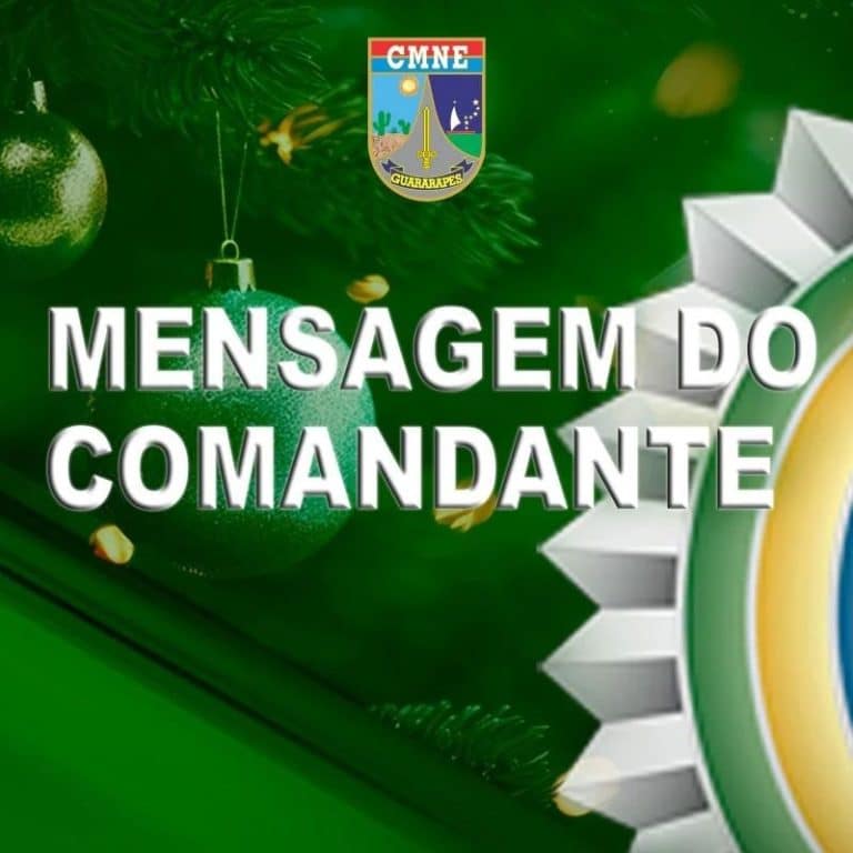 Mensagem do Gen Ex Kleber Nunes de Vasconcellos aos Companheiros do Comando Militar do Nordeste