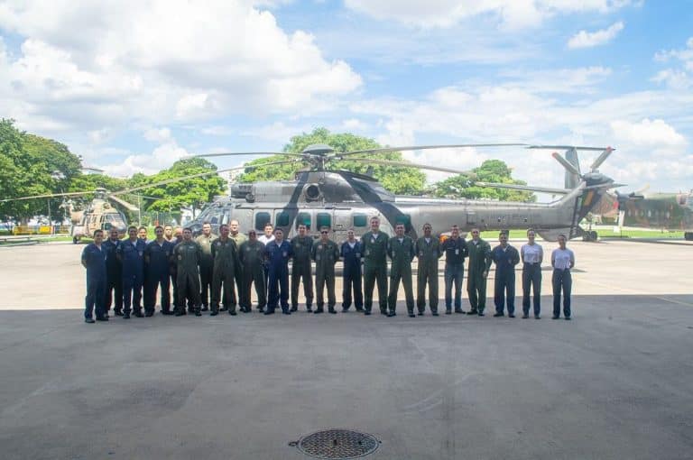 Conclusão de Manutenção da Aeronave Jaguar Eleva Operacionalidade do 1° Batalhão de Aviação do Exército