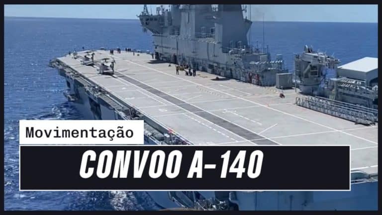 Transporte de Aeronaves no Convoo do A140 Atlântico | Experiência Exclusiva na Marinha do Brasil!