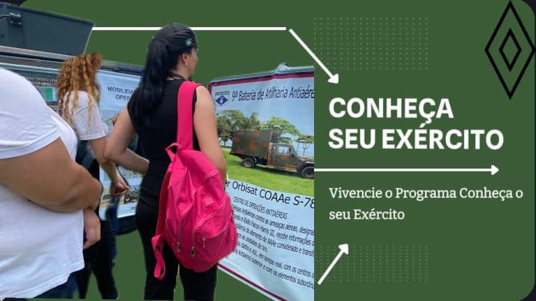 Vivencie o Programa Conheça o seu Exército