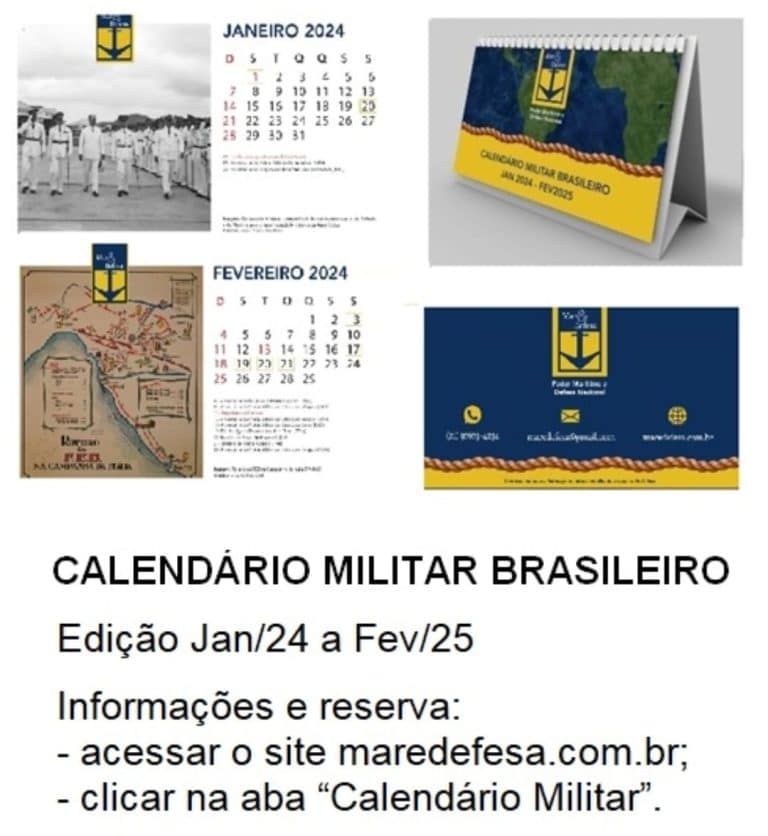 Calendário do Blog MAR & DEFESA: Datas históricas e marcos significativos de nossas Forças Armadas