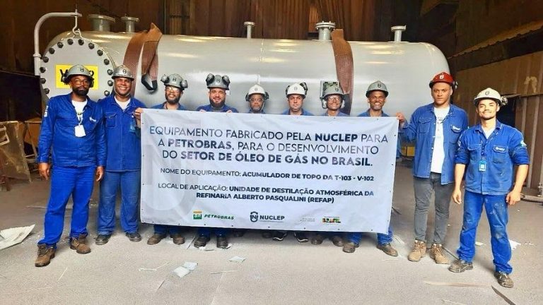 NUCLEP Encerra 2023 com Chave de Ouro: Entrega de Equipamento Vital para a Refinaria da Petrobras