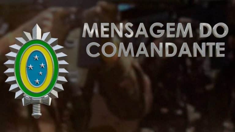 Mensagem de final de ano do Comandante do Exército