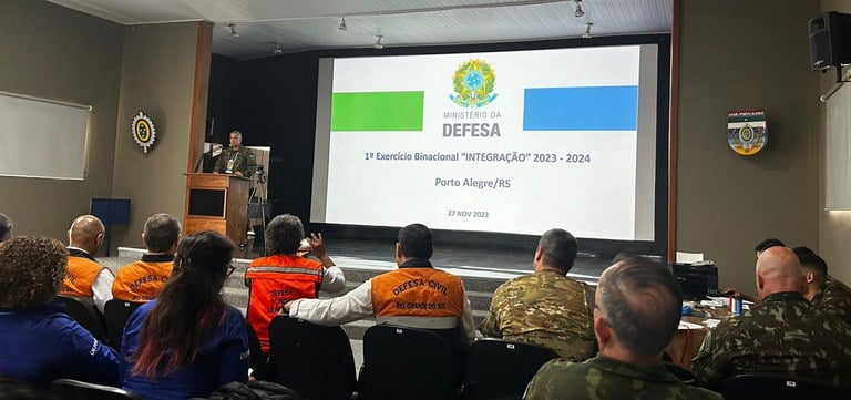 Integração e Cooperação: ESD Participa do Primeiro Exercício Binacional com Argentina