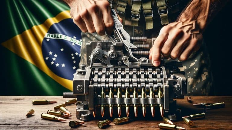 Descubra o Papel Vital da Enfitadeira de Munições nas Operações Militares