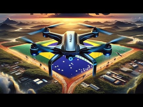 Nauru 1000c da Xmobots: Revolução Tecnológica de Defesa no céu Brasileiro