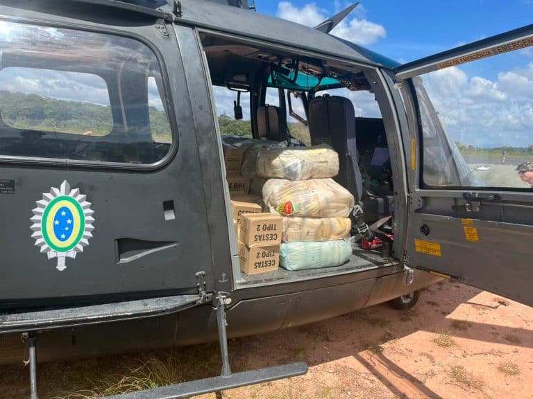 Comando Conjunto Catrimani Realiza Entrega de Suprimentos em Terra Indígena Yanomami