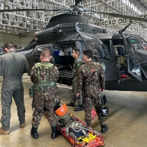 Missão de Busca e Resgate: Esforço Conjunto do Comando de Aviação do Exército e Salvaero/Curitiba
